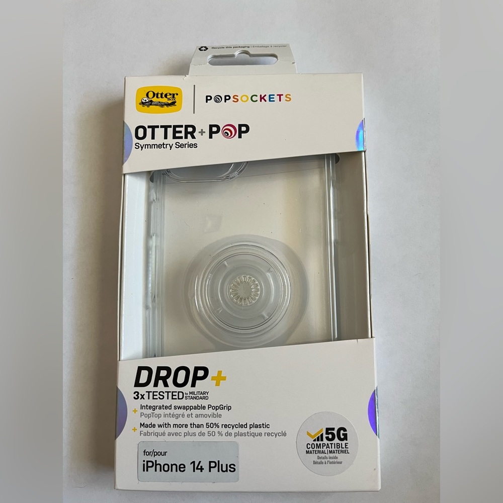 OtterBox + Pop Symmetry Series Clear Case IPhone 14+